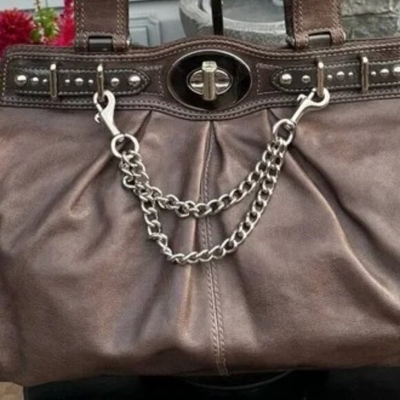 Coach Handbags - Coach Vintage Garnet Satchel/Hobo Bag in EUC